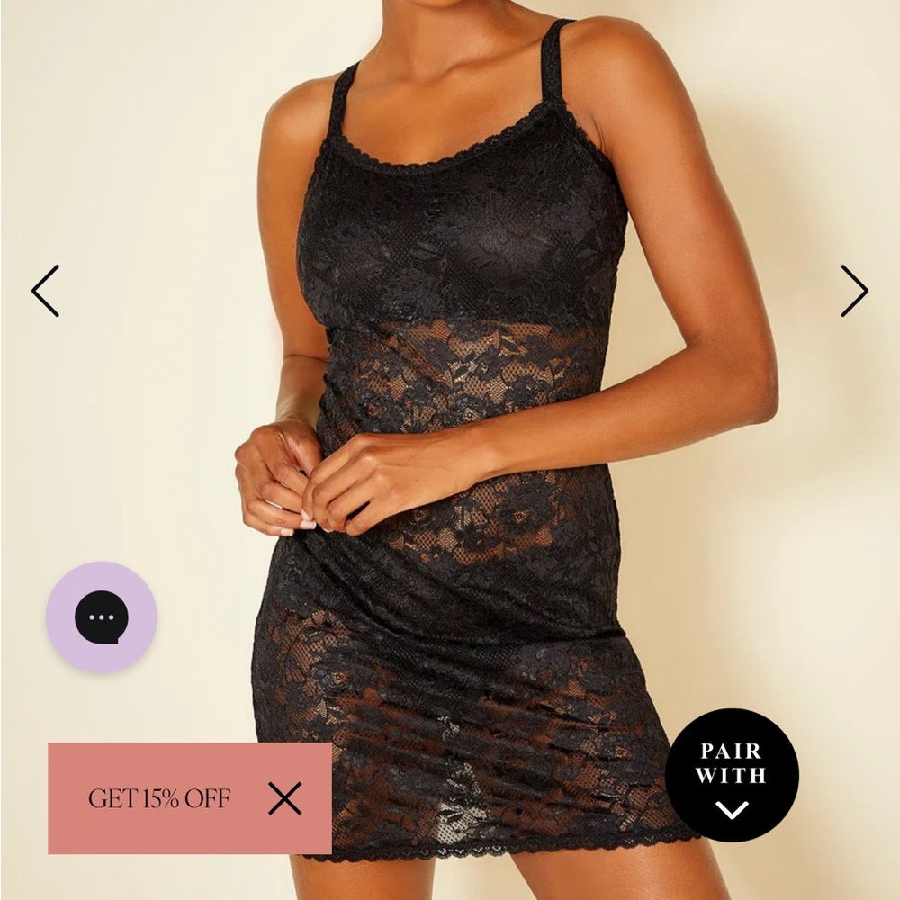 Cosabella NSN Curvy Foxie Chemise - Malawi blue